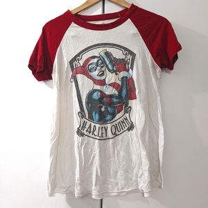 Harley Quinn Flowy T-Shirt - Large